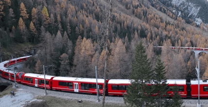Как выглядит самый длинный пассажирский поезд в мире