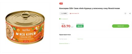 Курячі консерви