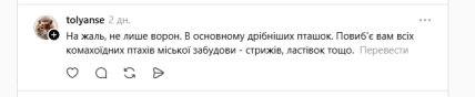 У Києві побачили птаха боривітра