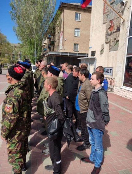 Поліцаї в Мелітополі 3 травня