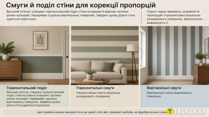 Цвет стен может визуально изменить размер комнаты