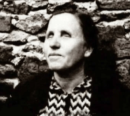 Ванга в молодости