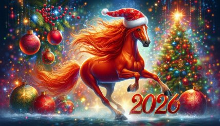 С Новым годом 2026, картинки, поздравления