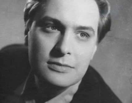 Олег Басилашвили в молодости