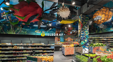 Одесситов встречает "Сільпо" с морским интерьером