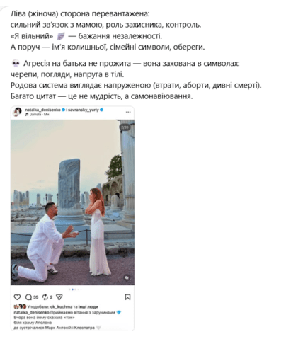 Наталка Денисенко, Юрій Савранський