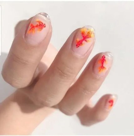 Маникюр по знакам Зодиака - Рыбы