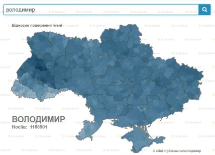Какое мужское имя было популярно в конце 50-х, но сейчас стало редким в Украине