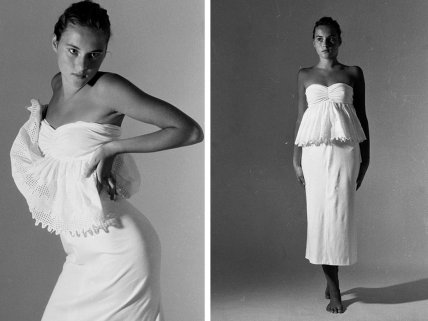 Меланія Трамп у молодості