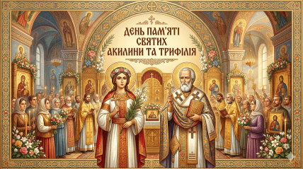 День памяти святых мучеников Акилины и Трифилия