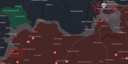 Карта боїв на Донбасі 10 липня 2026