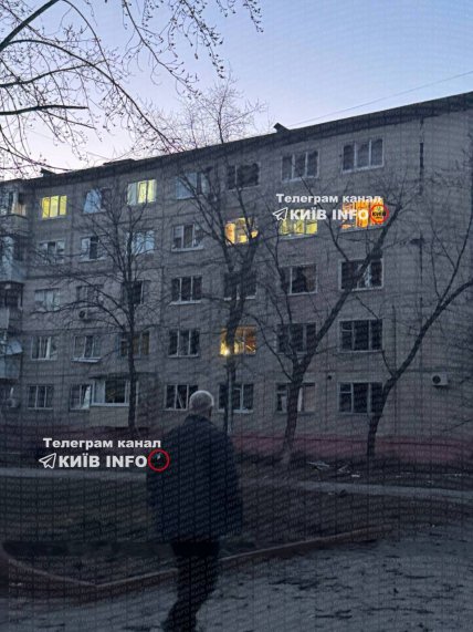 Дом в городе Украинка поврежден российским обстрелом 14.03.2026