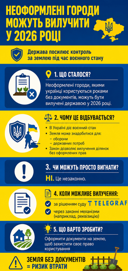В 2026 году неоформленные огороды могут забрать