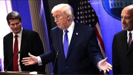 Дональд Трамп на пресконференції 20.02.2026