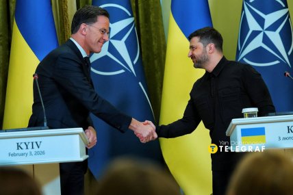 Марк Рютте та Володимир Зеленський