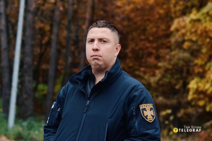 Фото начальник групи підводного розмінування та спеціальних водолазних робіт Вадим Дерімов