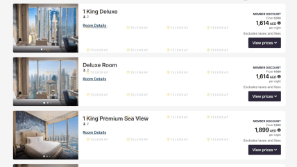 Ciel Dubai Marina цена номеров