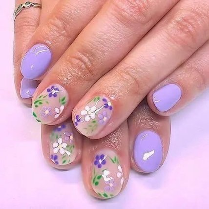 Маникюр на короткие ногти 2023