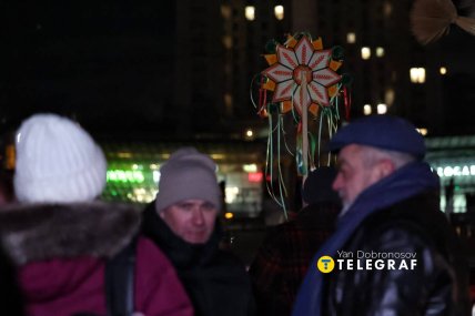 Святвечір на Майдані Незалежності в Києві 24.12.2025
