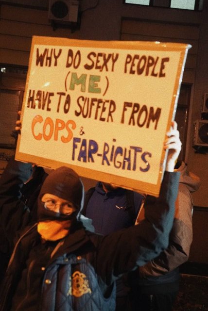 Митинг "Антифа" на Подоле в Киеве, 29 ноября 2021 года