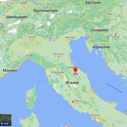 Мапа Італії