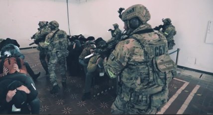 Учения СБУ в Киеве фото 3