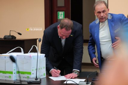 Андрей Ермак на суде