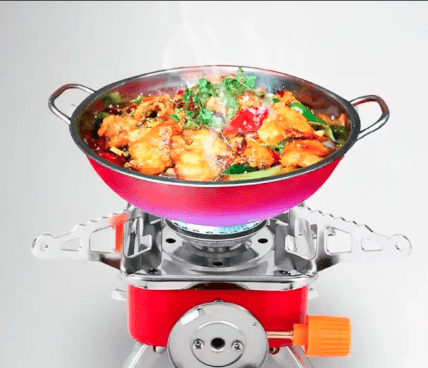 Разборная туристическая плитка под газовые баллончики