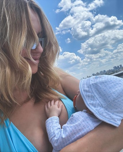 Леся Нікітюк син Оскар