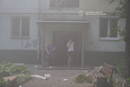 Наслідки атаки на Запоріжжі