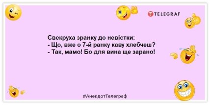 анекдоти про свекруху і невістку