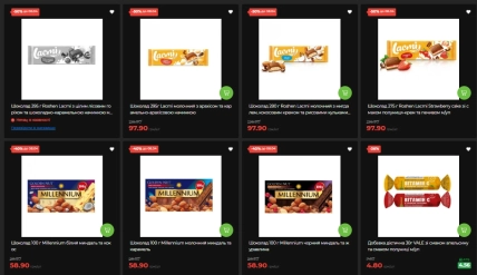 В "АТБ" до 14 апреля можно сэкономить на шоколаде и снеках до 50%