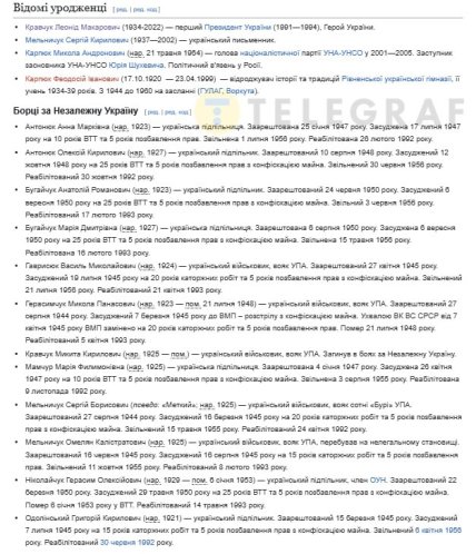 Выдающиеся украинцы, которых выкачало село Великий Житин