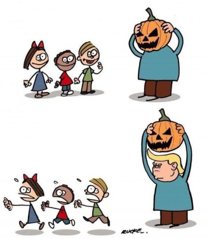 Украинцы в соцсетях шутят о празднике Хэллоуин