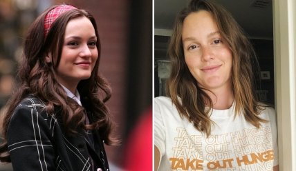 Лейтон Мистер в роли Блэр (Сплетница) и сейчас