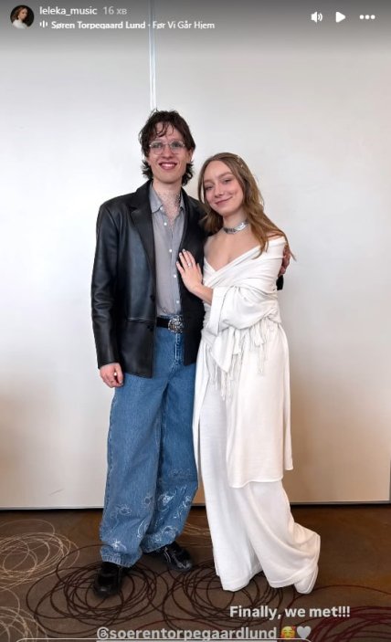 Певица Лелека и Серен Торпегор Лунд