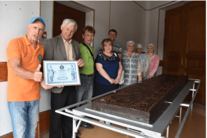 Найбільший в Україні торт Захер в Покровську