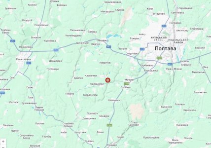 Де відчували поштовхи на Полтавщині