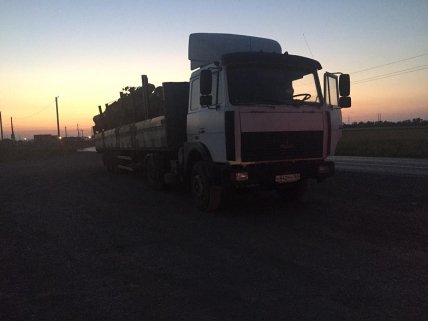 ДТП с грузовиком в России 