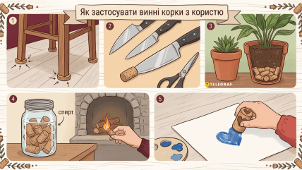 Как использовать винные пробки