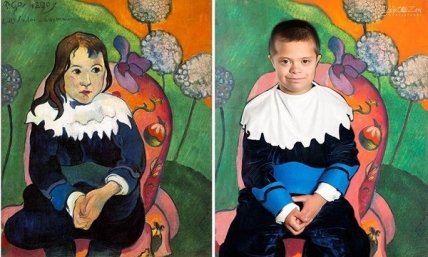 Дети с синдромом Дауна стали героями картин в фотопроекте Соэлы Зани 