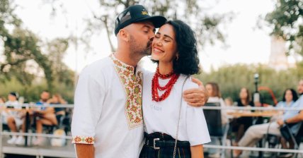 Михайло Клименко з дружиною Сашою