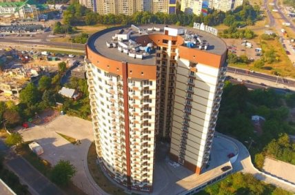 Дом-цилиндр во Львове