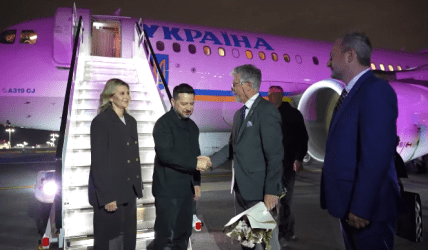 Володимир та Олена Зеленські прибули до США з візитом 22 вересня