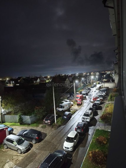 Задымление после взрыва во Владимире 5 ноября