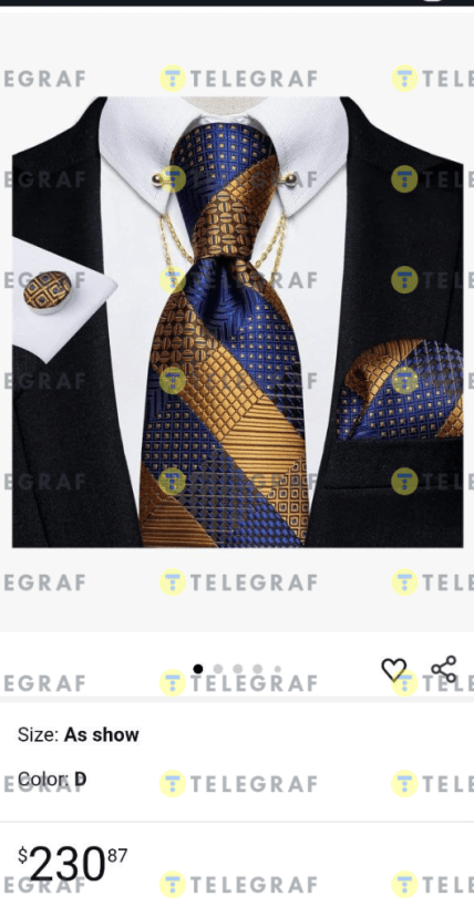 Скільки коштує краватка Залужного