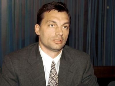 Віктор Орбан у молодості