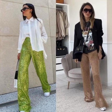 Як носити паєтки у повсякденних образах