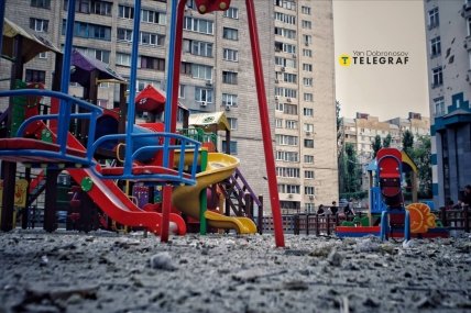 Атака по Києву 24 червня 2023 - пошкоджена багатоповерхівка у Солом’янському районі