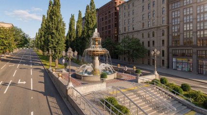 Проєкт оновлення громадського простору в центрі Києва
